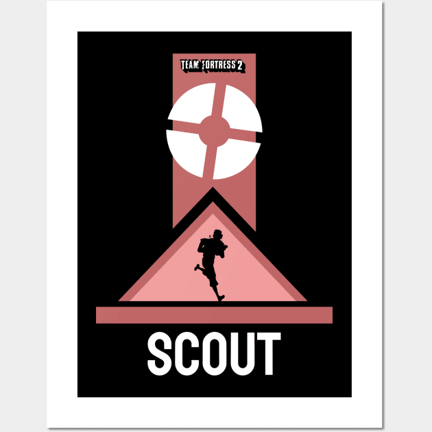 Scout Team Fortress 2 Wall Art by mrcatguys